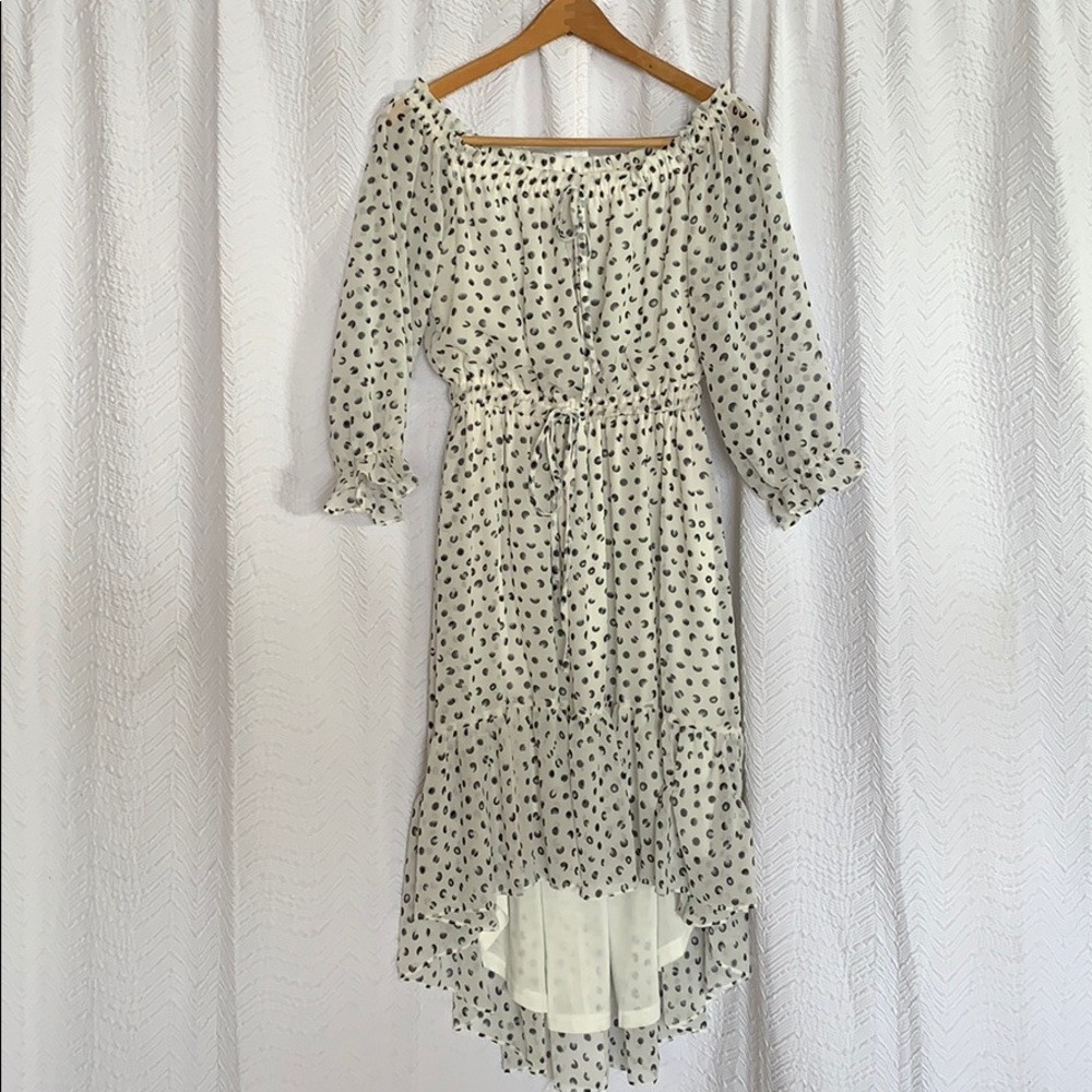 Off the shoulder dress